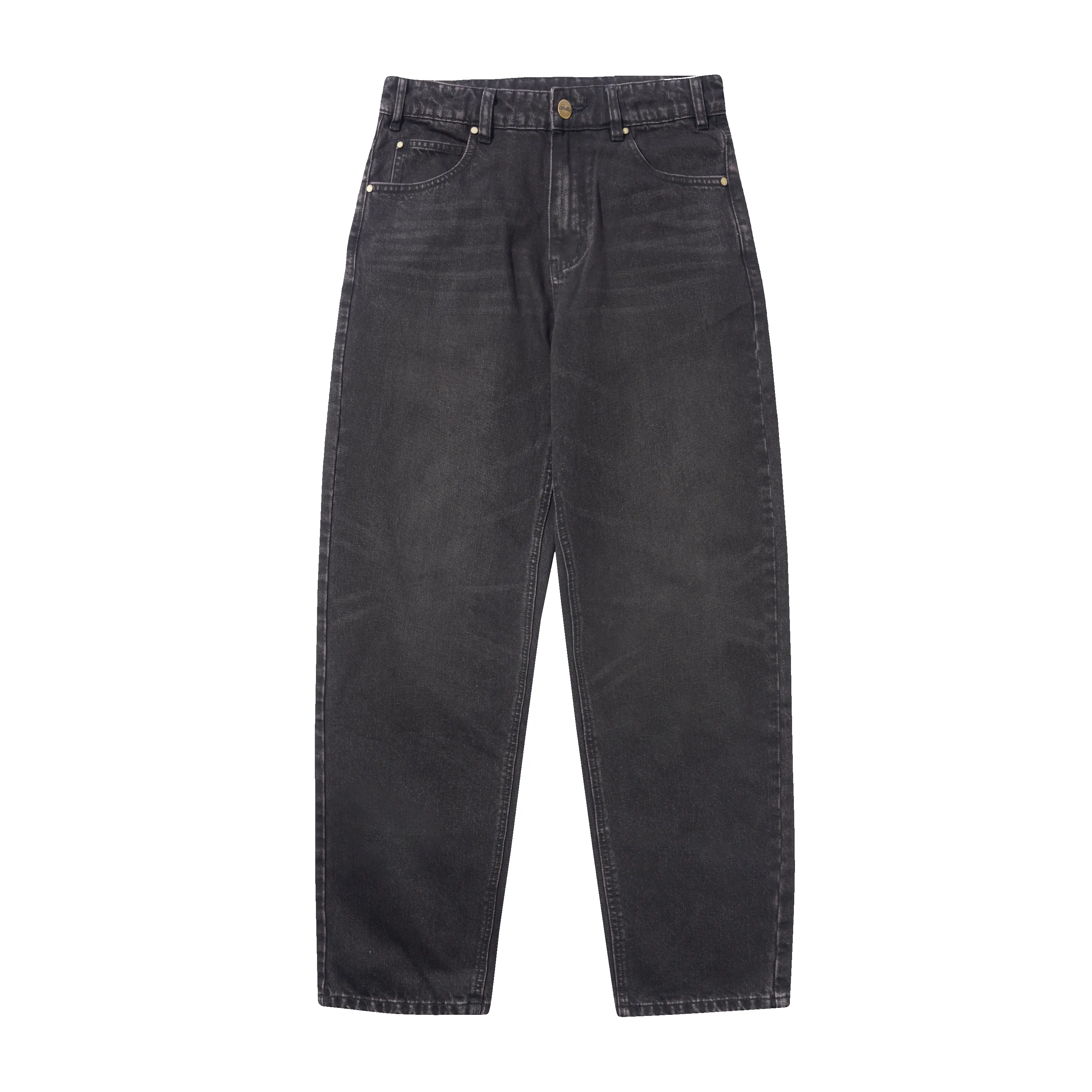 Straight Leg Denim Jeans, Tinted Black sold by Butter