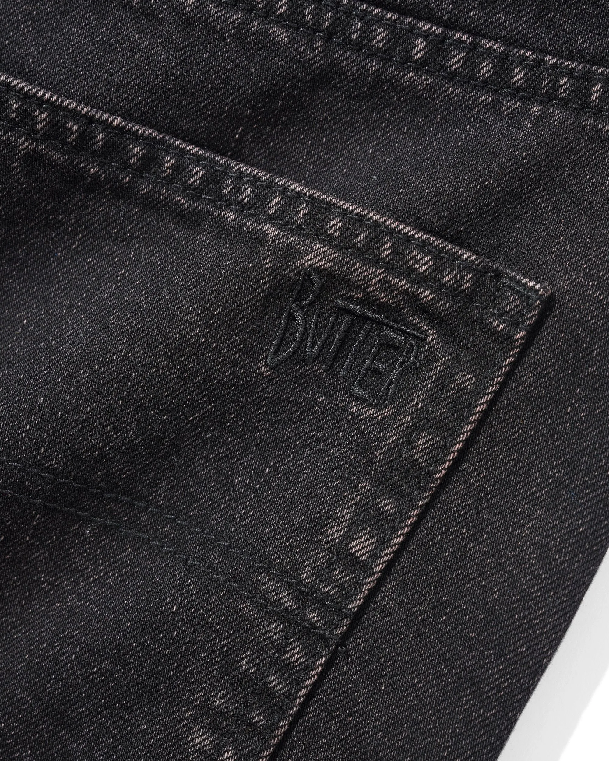 Straight Leg Denim Jeans, Tinted Black sold by Butter product image thumbnail 5