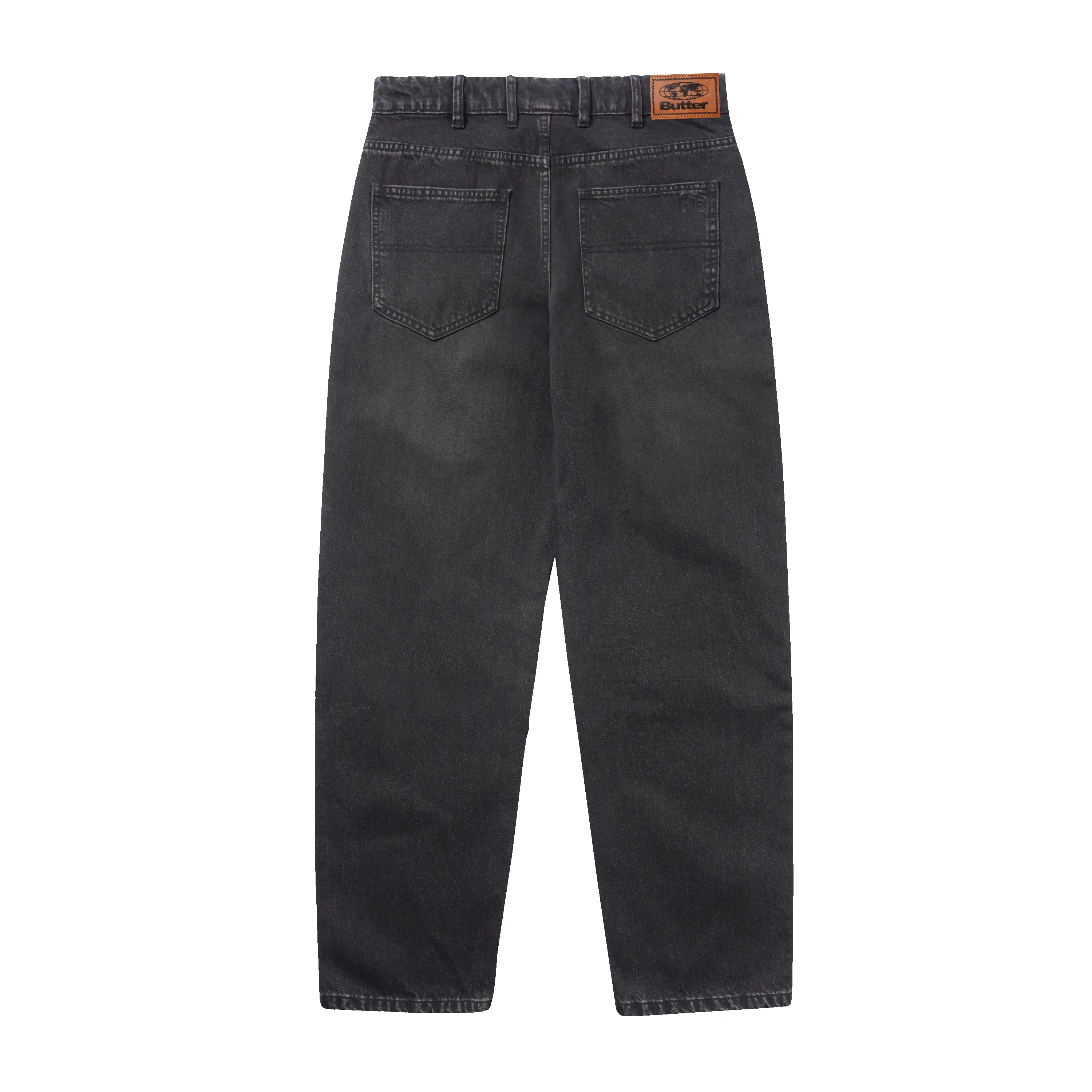 Straight Leg Denim Jeans, Tinted Black sold by Butter product image thumbnail 2