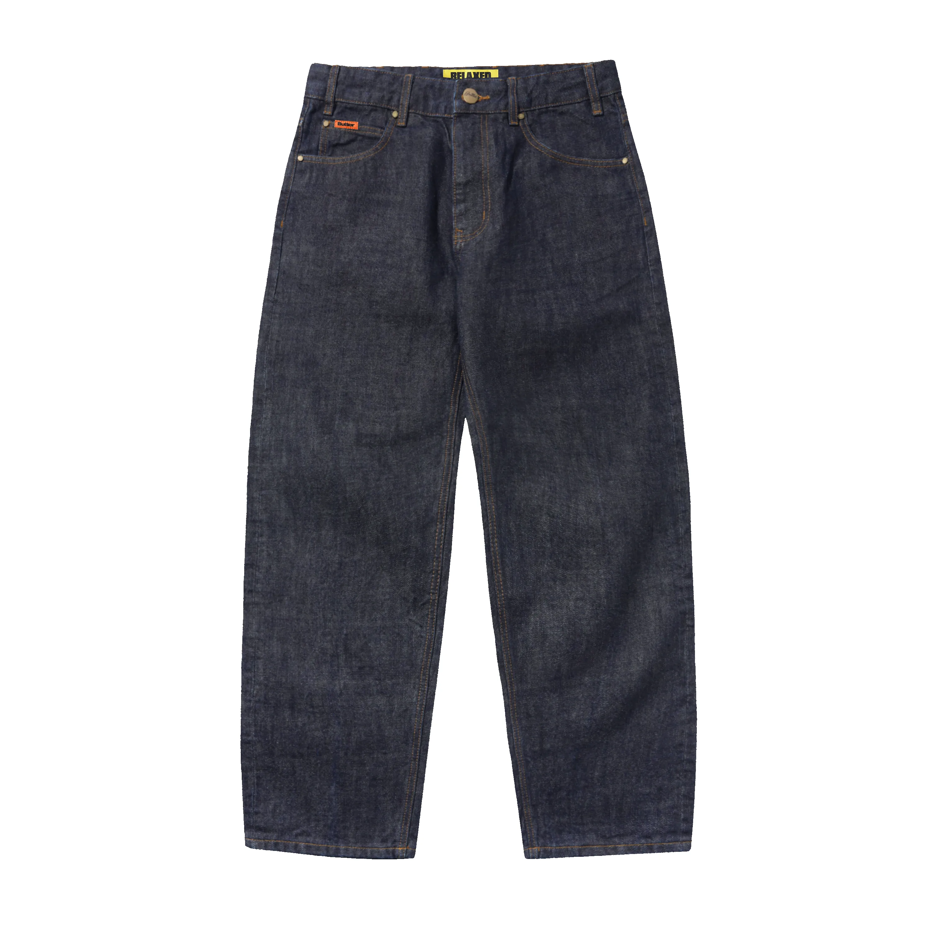 Relaxed Denim Jeans, Selvedge Blue sold by Butter