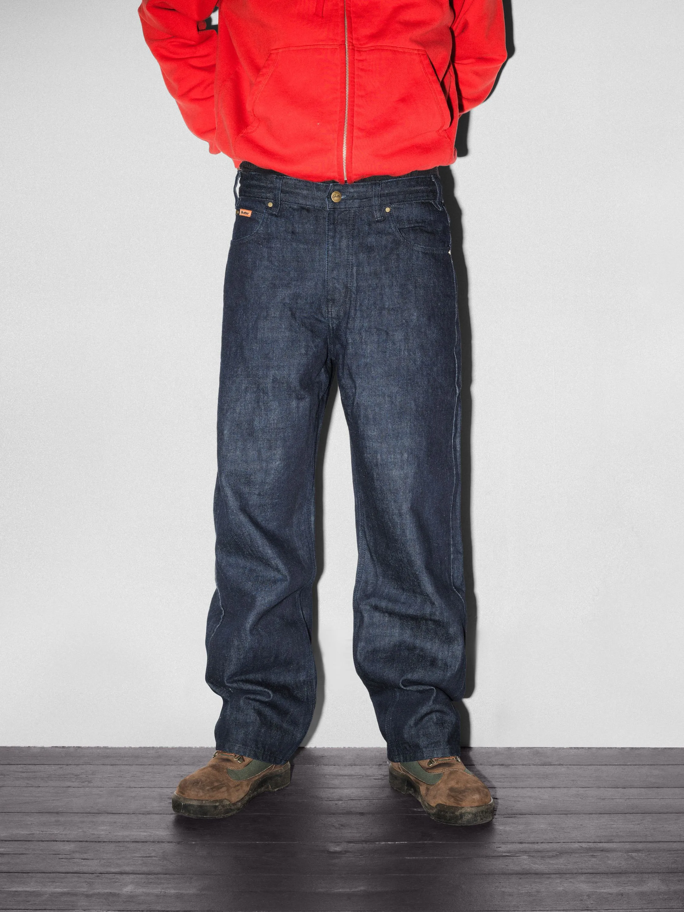 Relaxed Denim Jeans, Selvedge Blue sold by Butter product image thumbnail 3