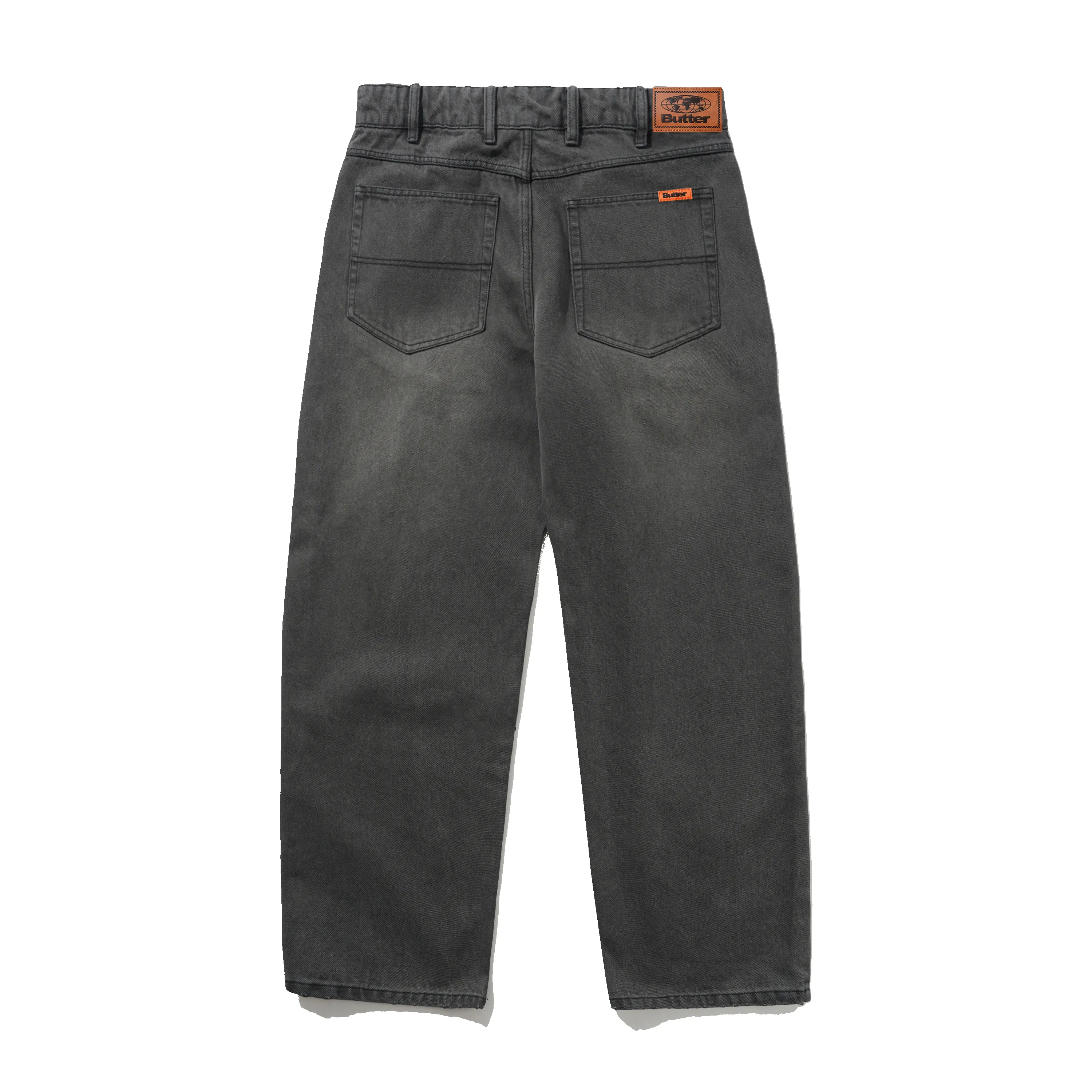 Relaxed Denim Jeans, Faded Black sold by Butter product image thumbnail 2