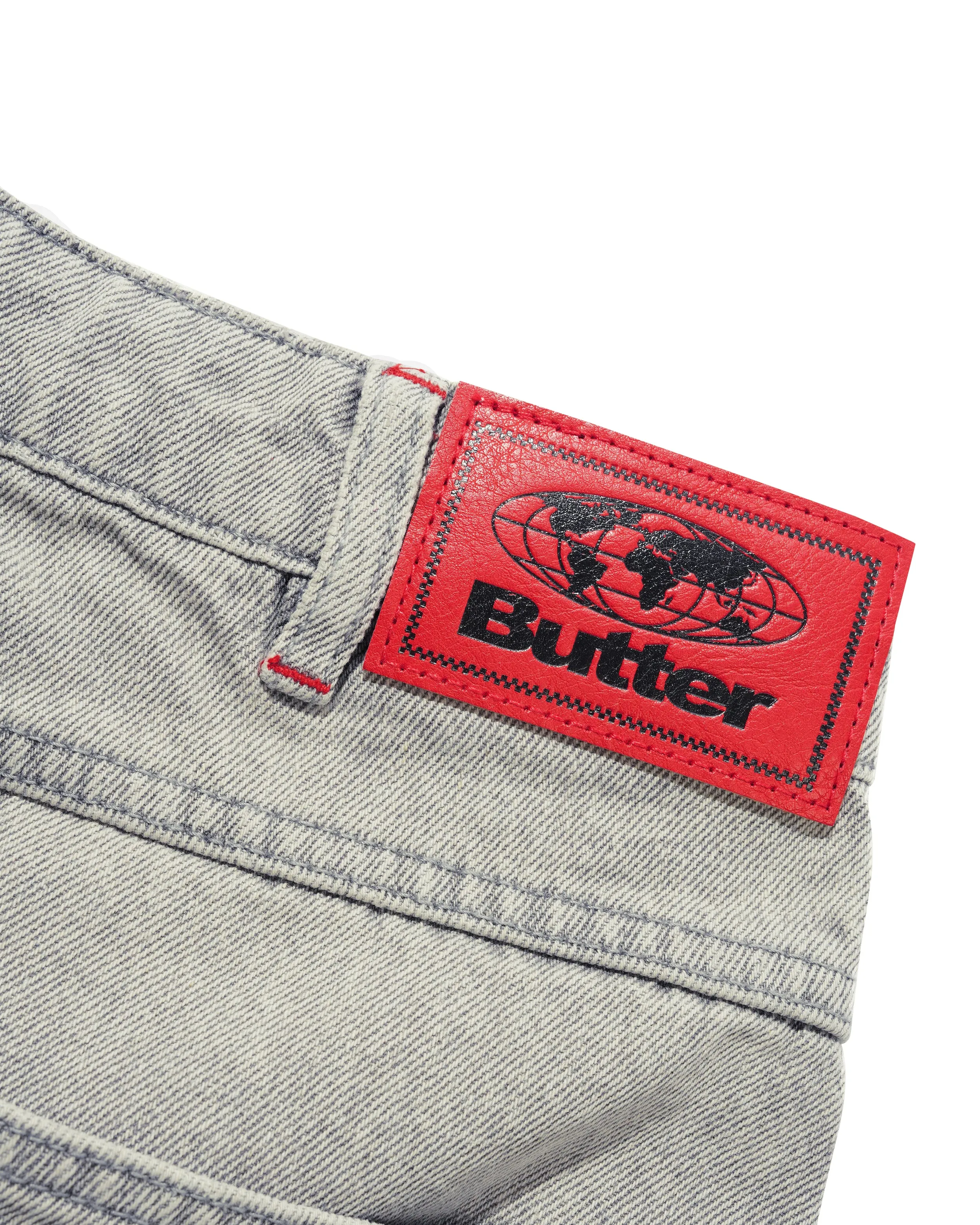 Solar Fade Denim Jeans, Grey Wash sold by Butter product image thumbnail 5
