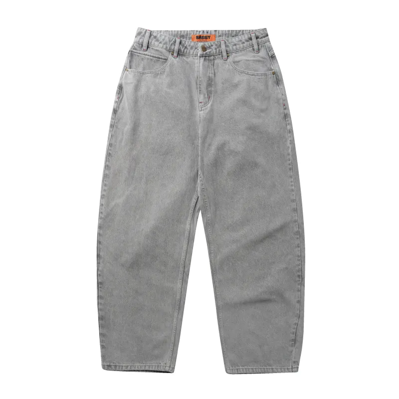 Solar Fade Denim Jeans, Grey Wash made by Butter