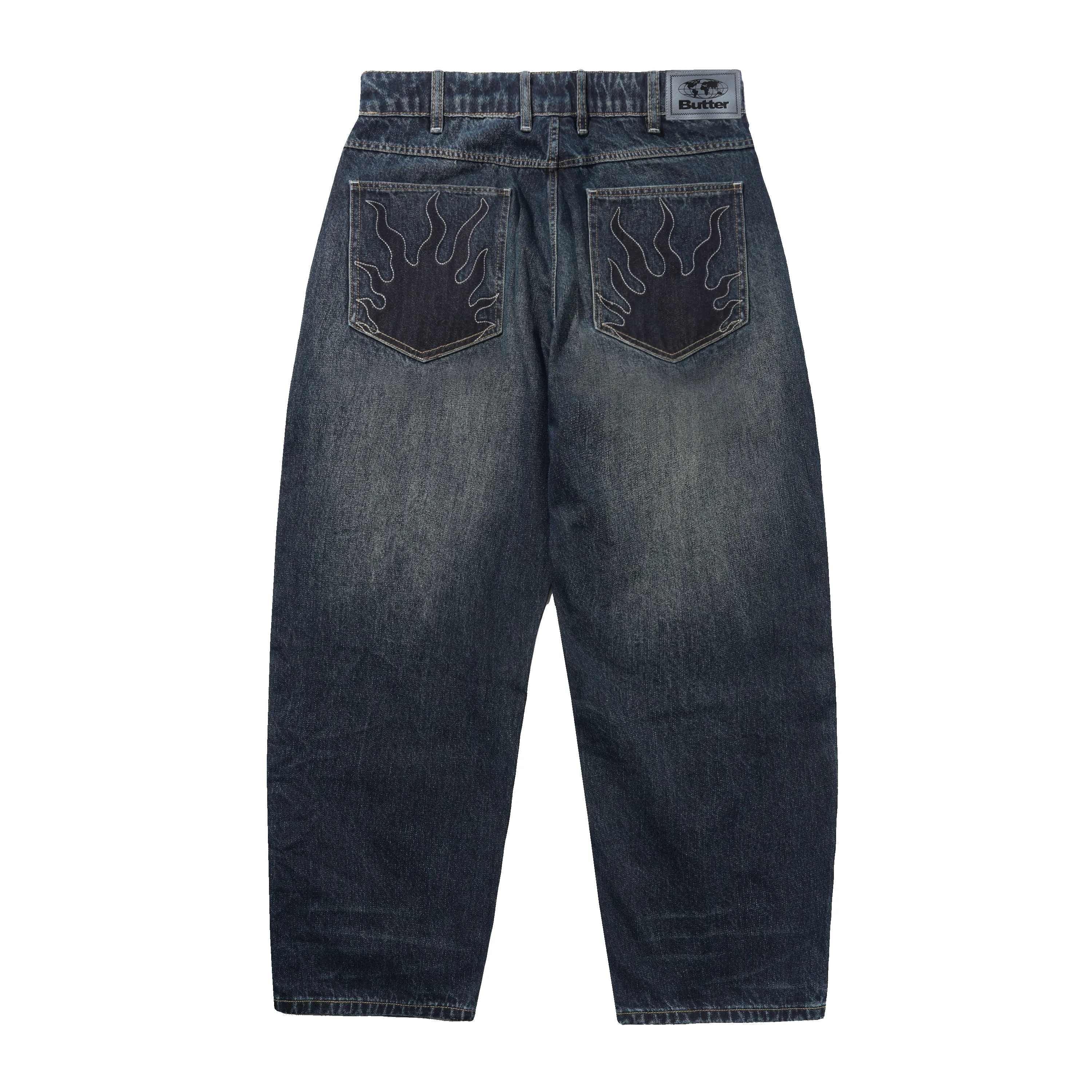 Solar Fade Denim Jeans, Blue Tint Ripple sold by Butter product image thumbnail 2