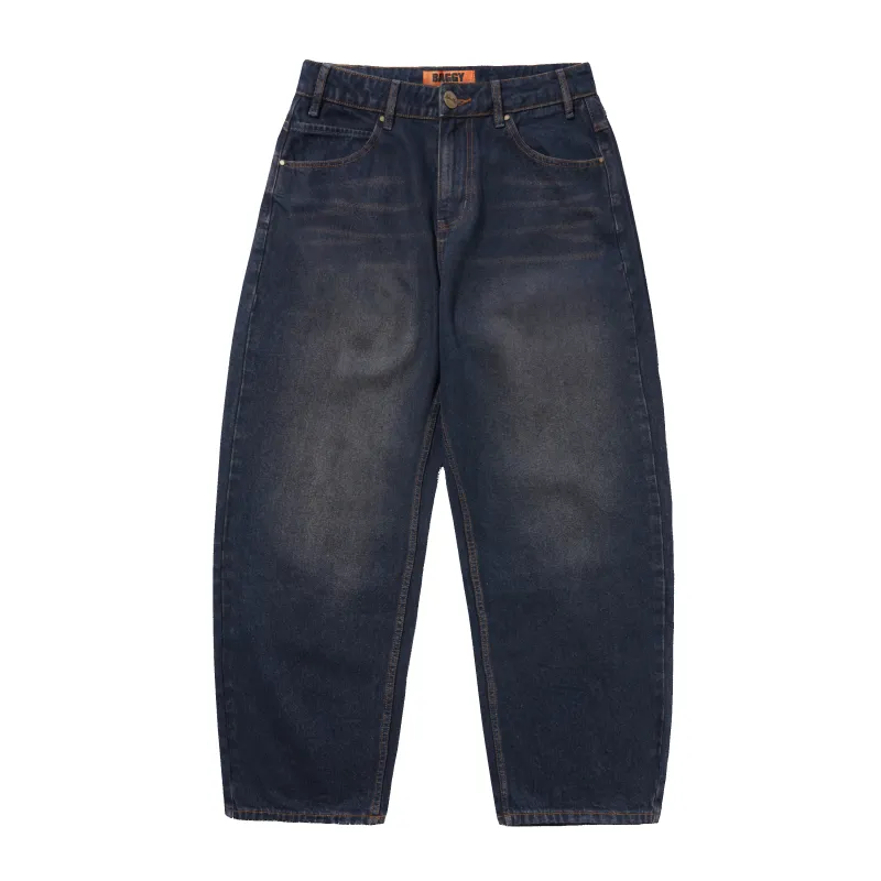 Solar Fade Denim Jeans, Tinted Dark Indigo made by Butter
