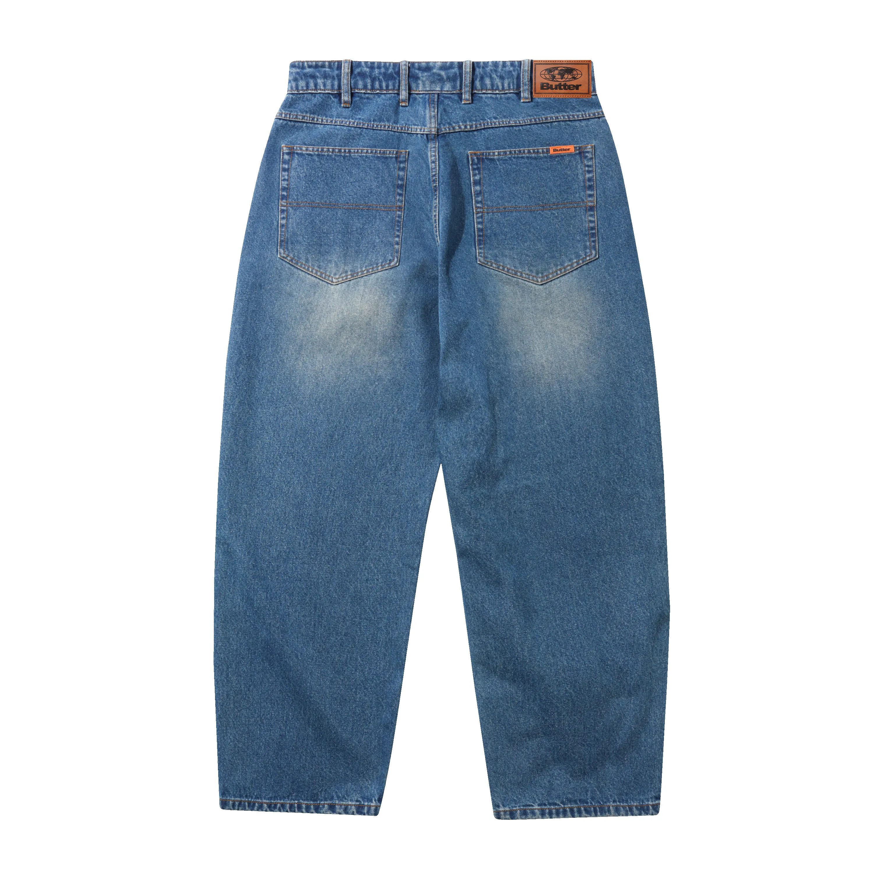 Baggy Denim Jeans, Distressed Indigo sold by Butter product image thumbnail 2