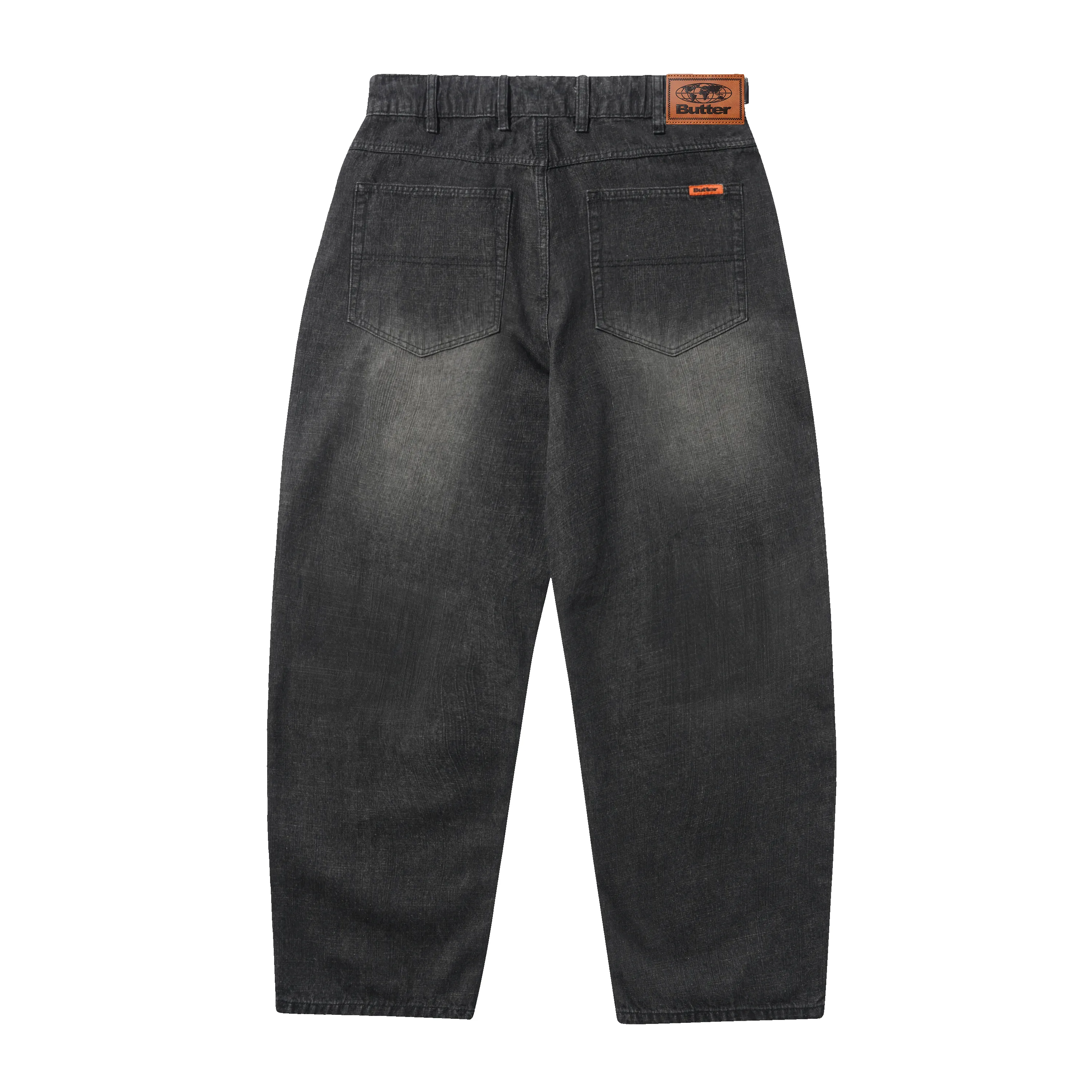 Baggy Denim Jeans, Slub Black sold by Butter product image thumbnail 2