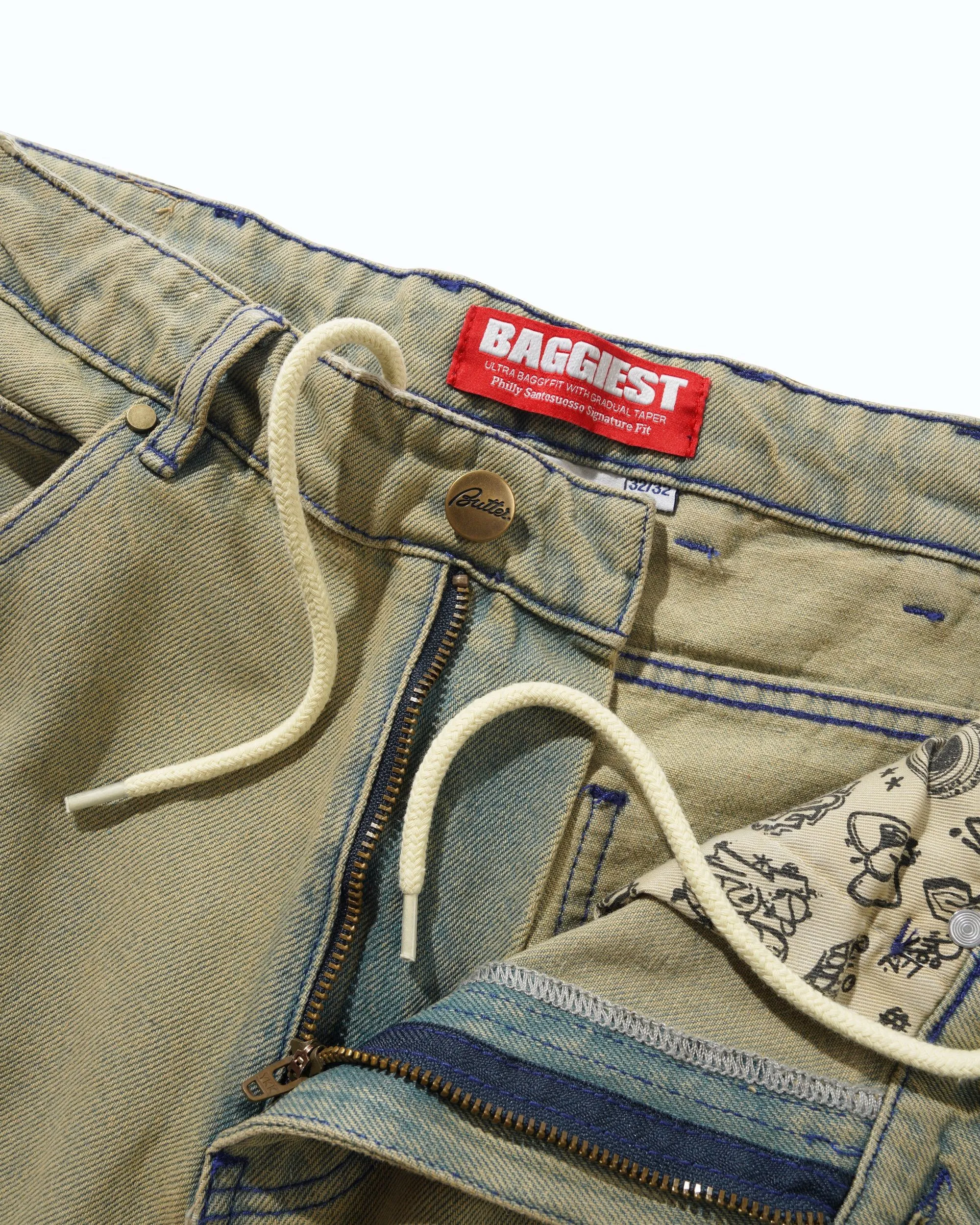 Santosuosso Denim Jeans, Sunfade Blue sold by Butter product image thumbnail 3