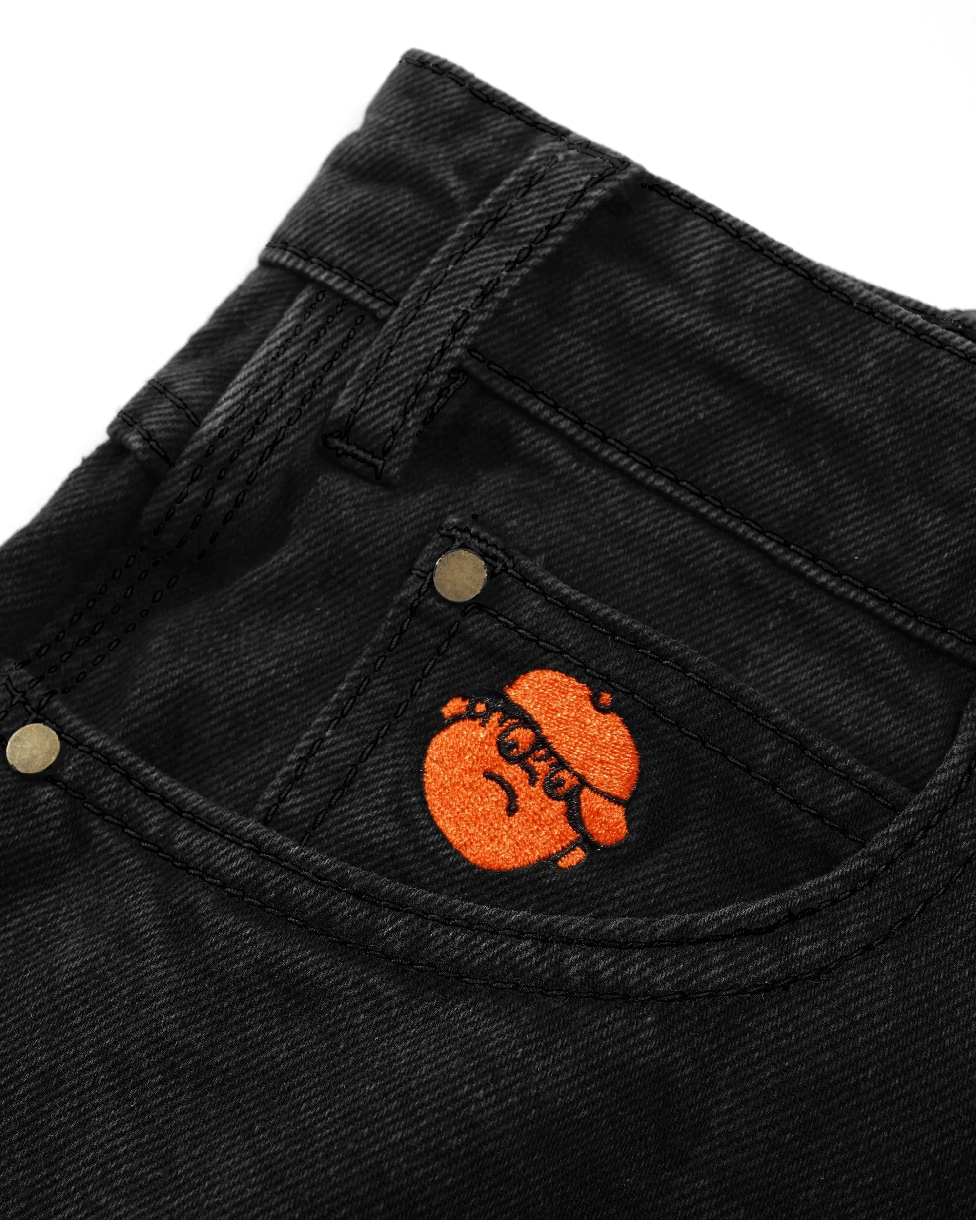 Santosuosso Denim Jeans, Washed Black sold by Butter product image thumbnail 4
