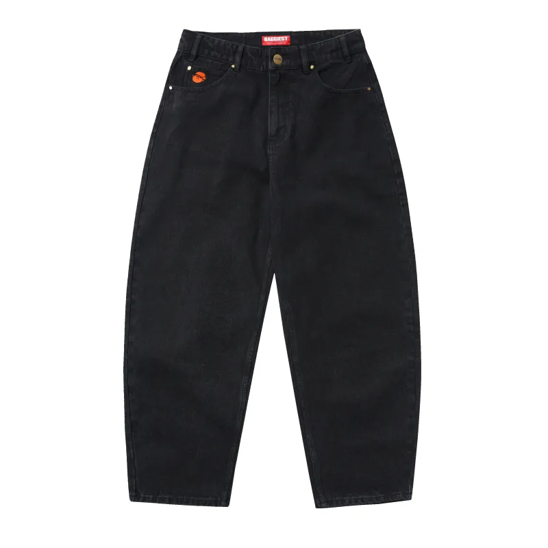 Santosuosso Denim Jeans, Washed Black made by Butter