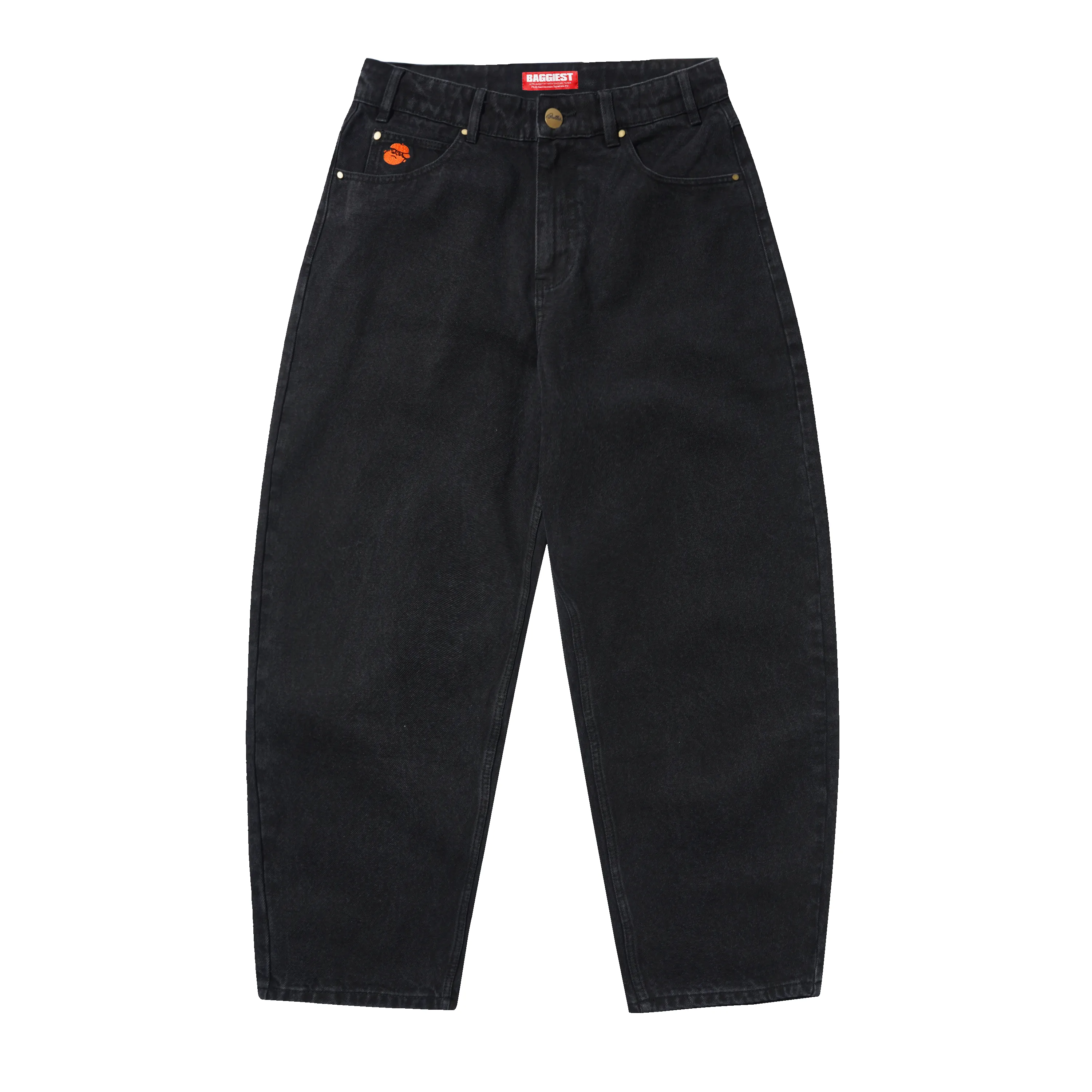 Santosuosso Denim Jeans, Washed Black sold by Butter