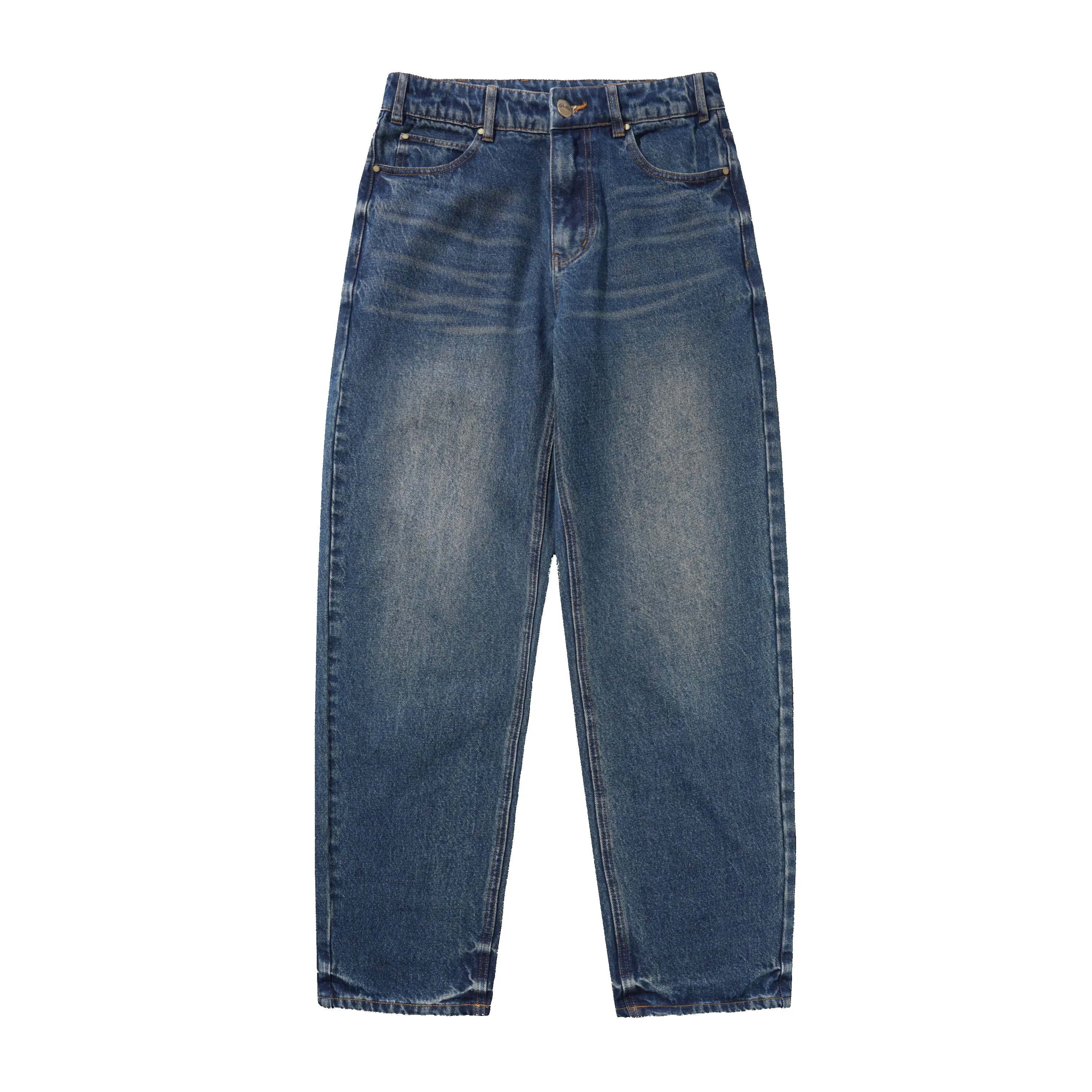 Straight Leg Denim Jeans, Vintage Indigo Wash sold by Butter