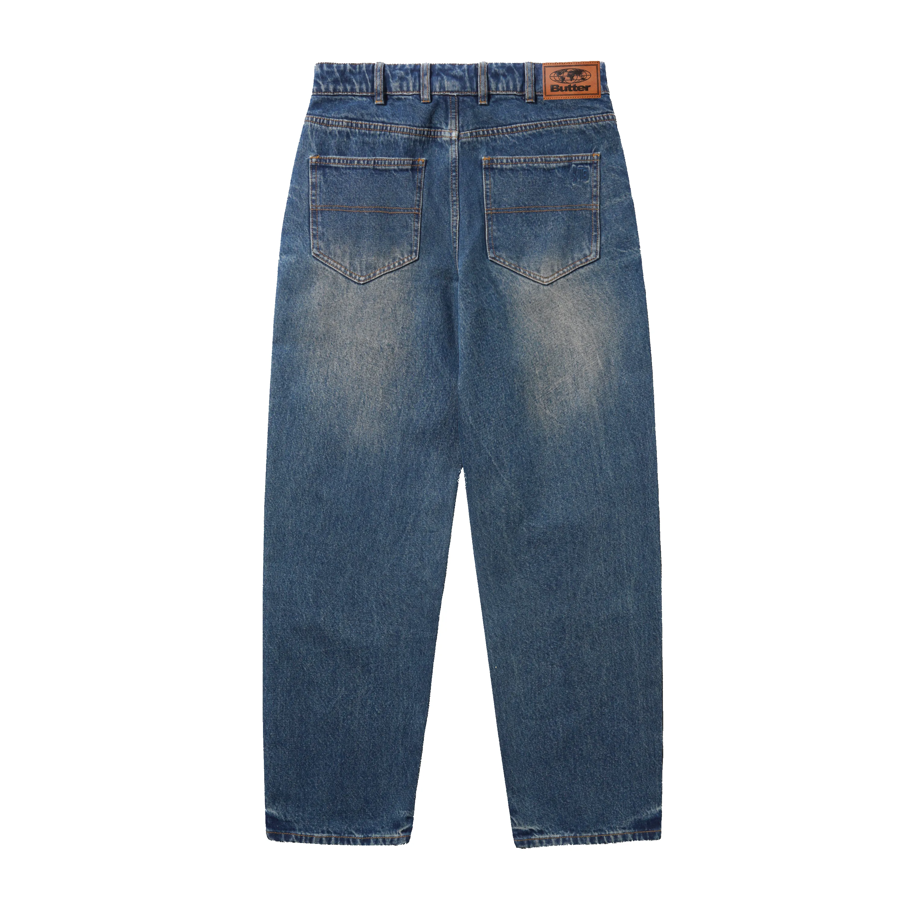 Straight Leg Denim Jeans, Vintage Indigo Wash sold by Butter product image thumbnail 2