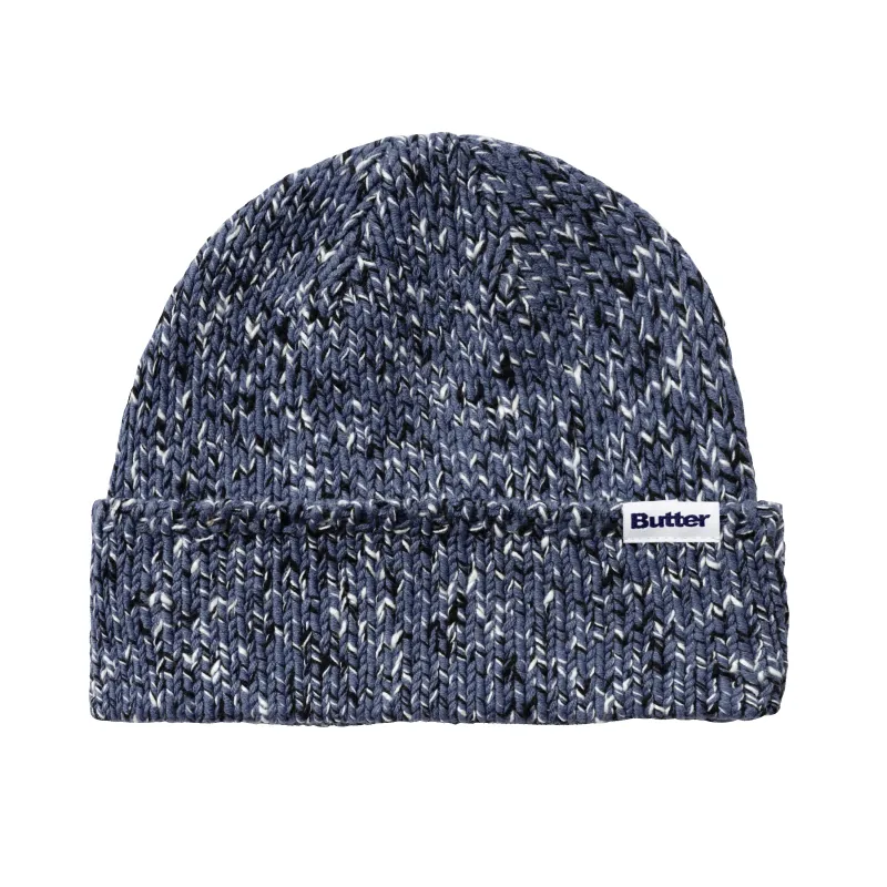 Speckle Beanie, Navy made by Butter
