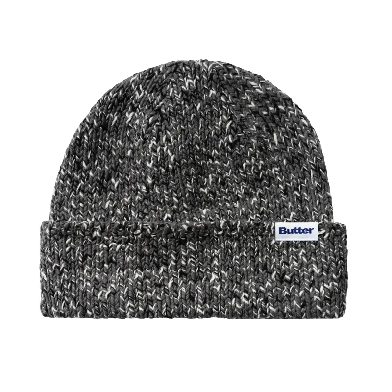 Speckle Beanie, Charcoal made by Butter