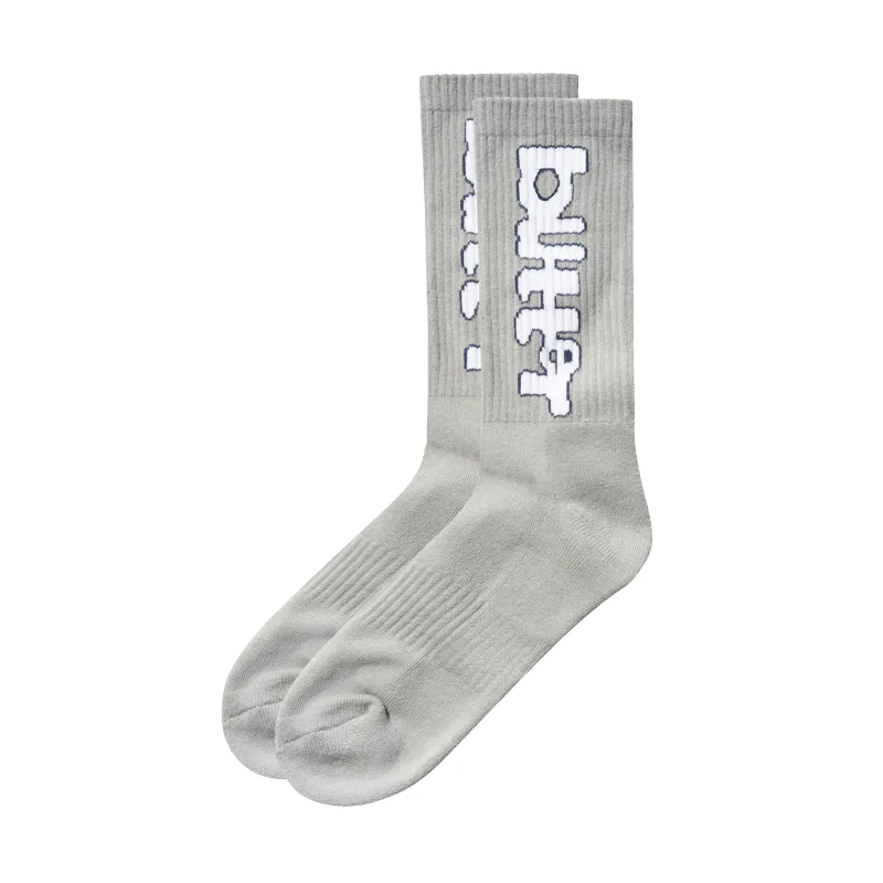 Warped Socks, Grey made by Butter