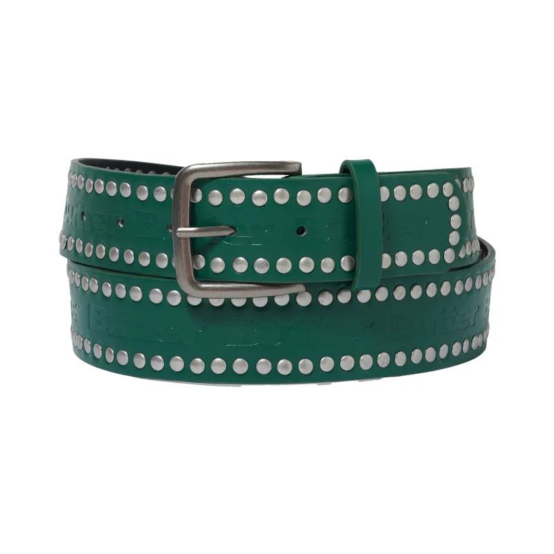 Studded Belt, Green made by Butter