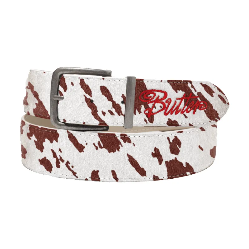 Animal Hide Belt, Cow made by Butter