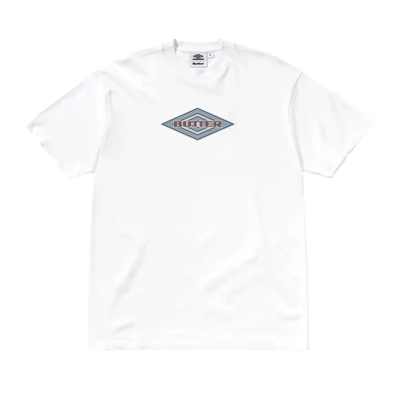 Diamond Logo Tee, White made by Butter