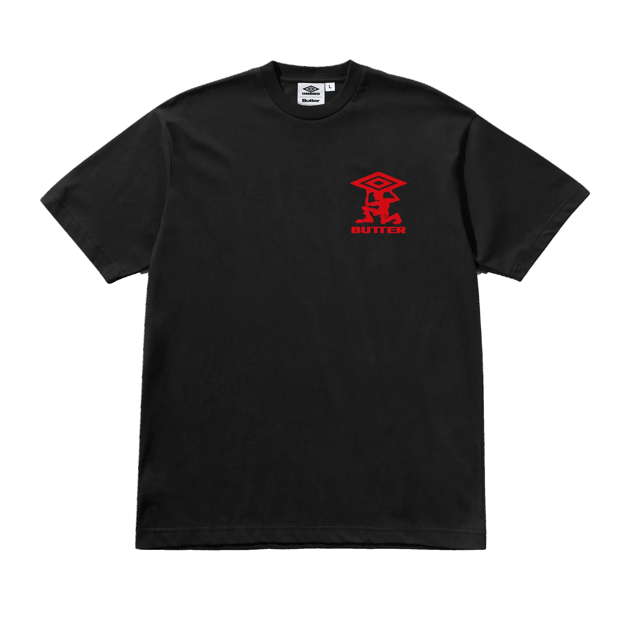 Diamond Terrain Tee, Black sold by Butter