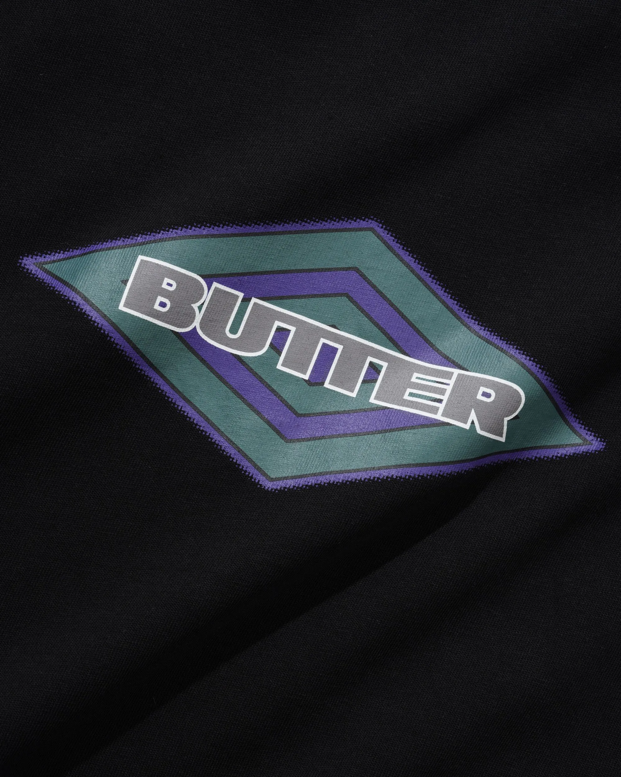 Diamond Logo Tee, Black sold by Butter product image thumbnail 2