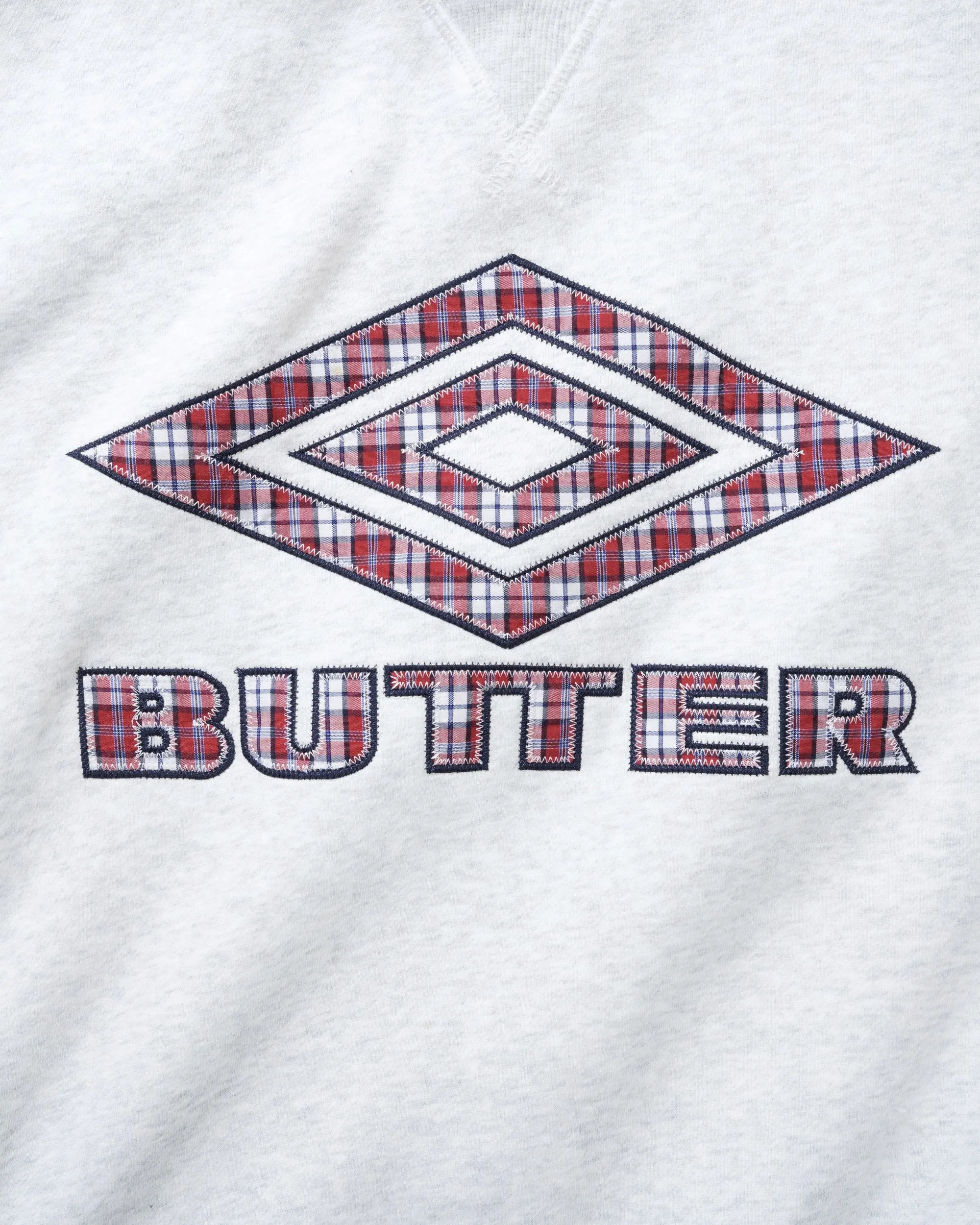 Diamond Applique Crewneck, Ash sold by Butter product image thumbnail 2