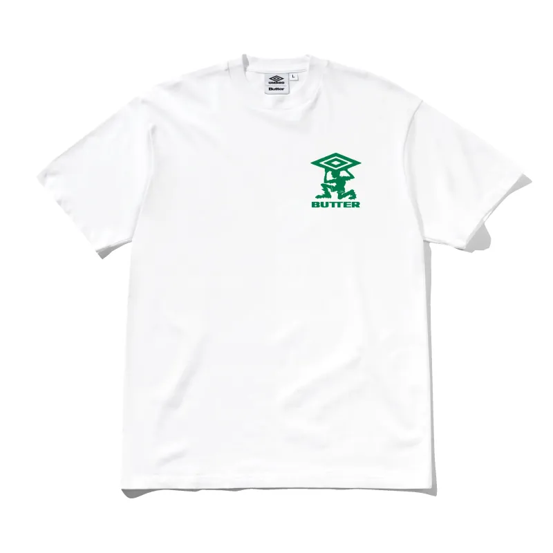 Diamond Terrain Tee, White made by Butter