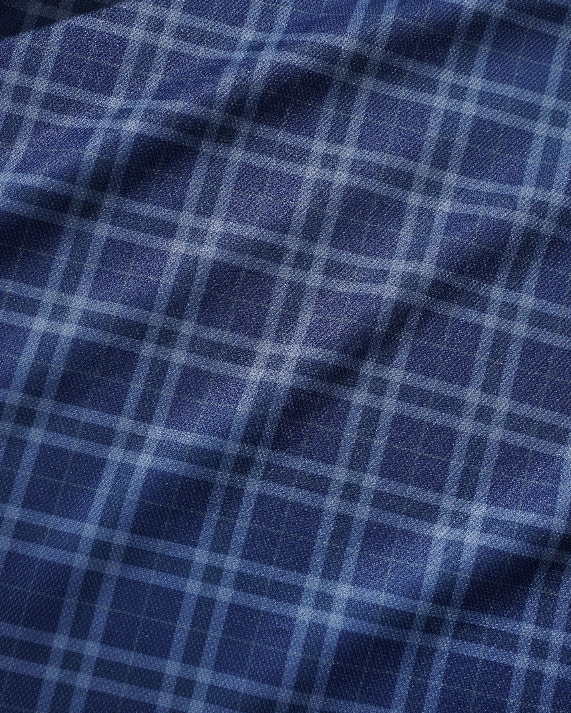Plaid Jersey, Navy / Slate sold by Butter product image thumbnail 5