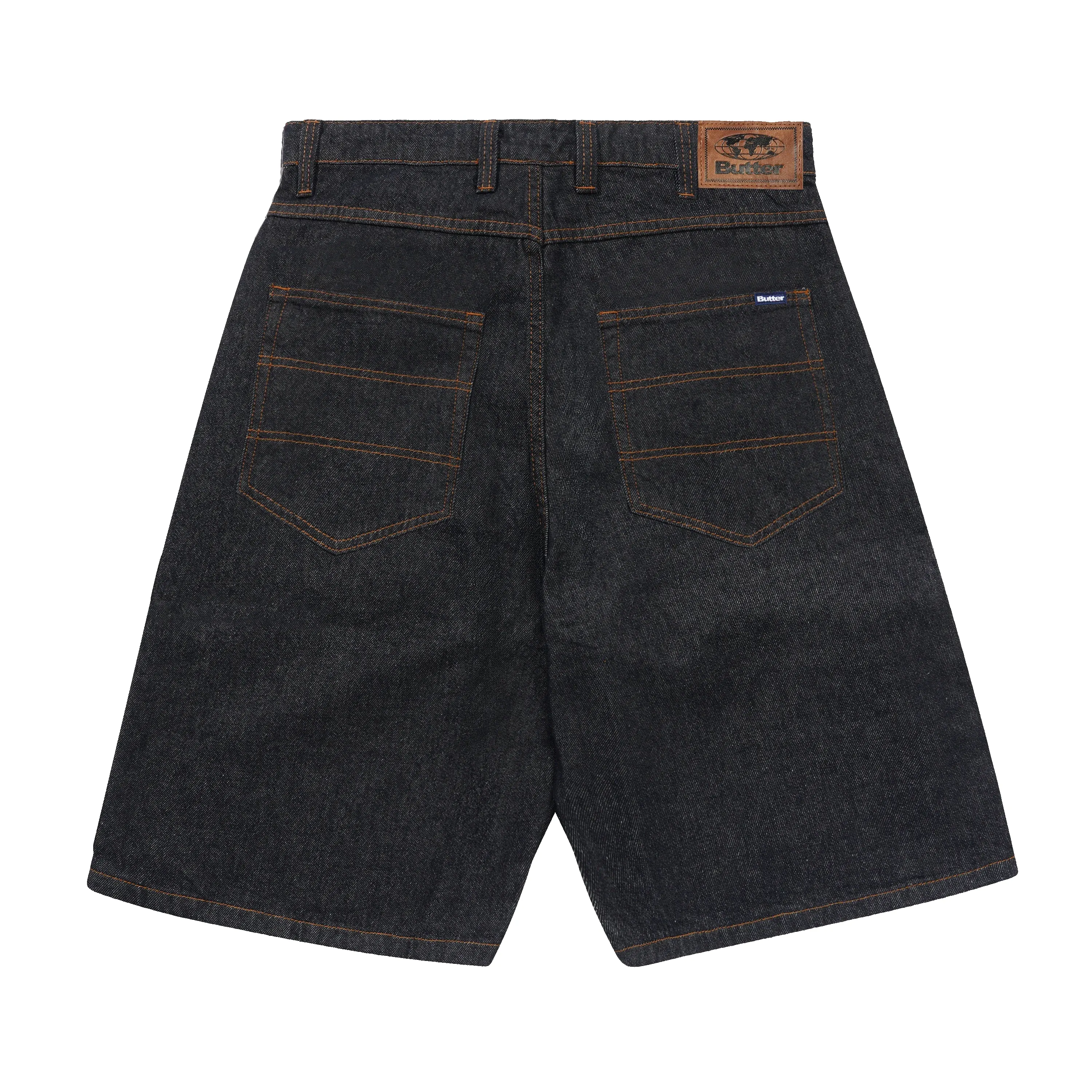 Baggy Denim Shorts, Raw Indigo sold by Butter product image thumbnail 2
