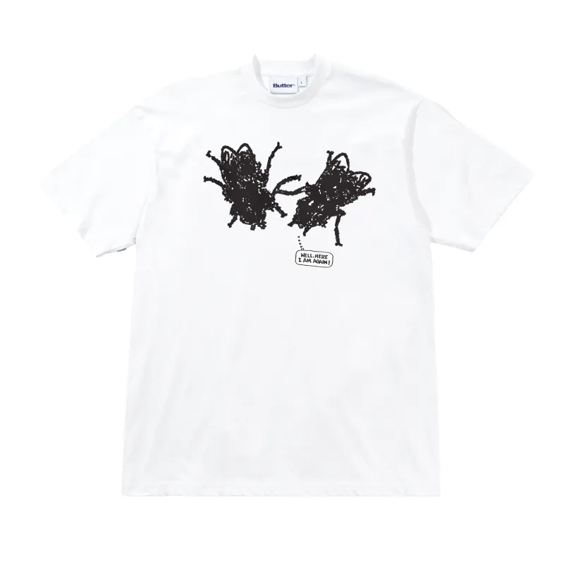 Again Tee, White made by Butter