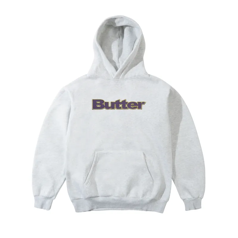 Satin Applique Pullover Hood, Ash made by Butter