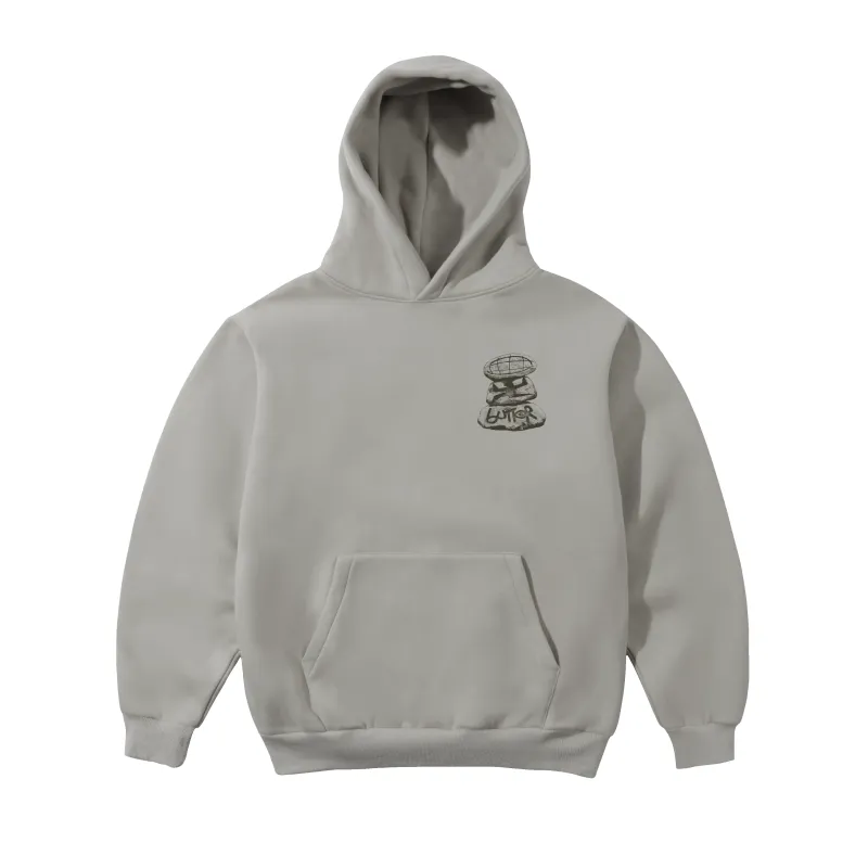Boulder Terrain Pullover Hood, Dust made by Butter