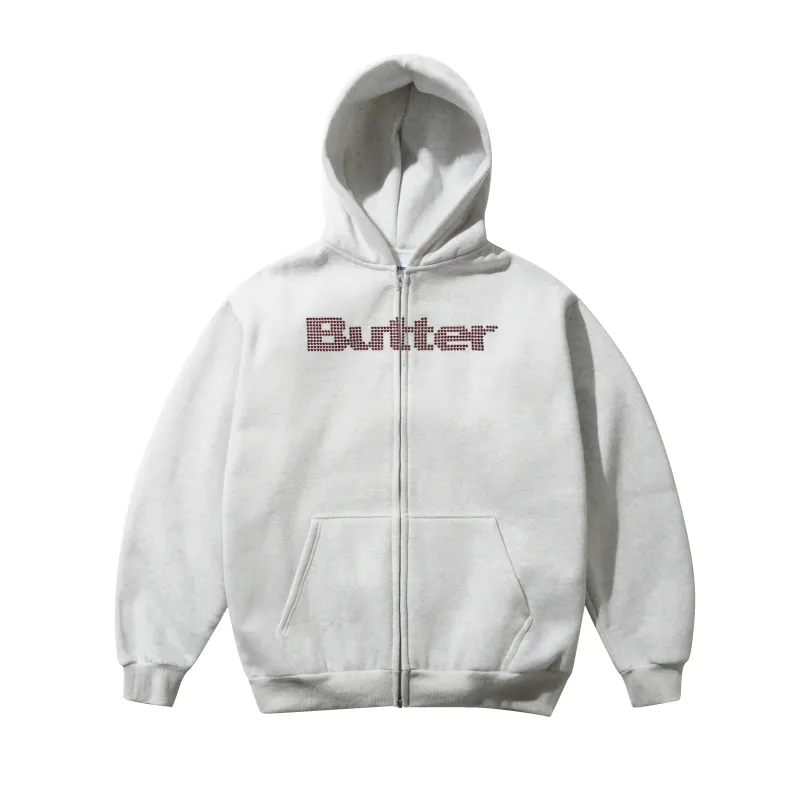 Stars Zip-Thru Hood, Ash made by Butter