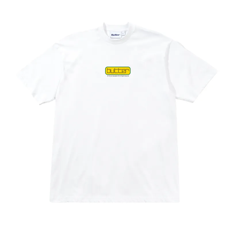 Reserved Tee, White made by Butter