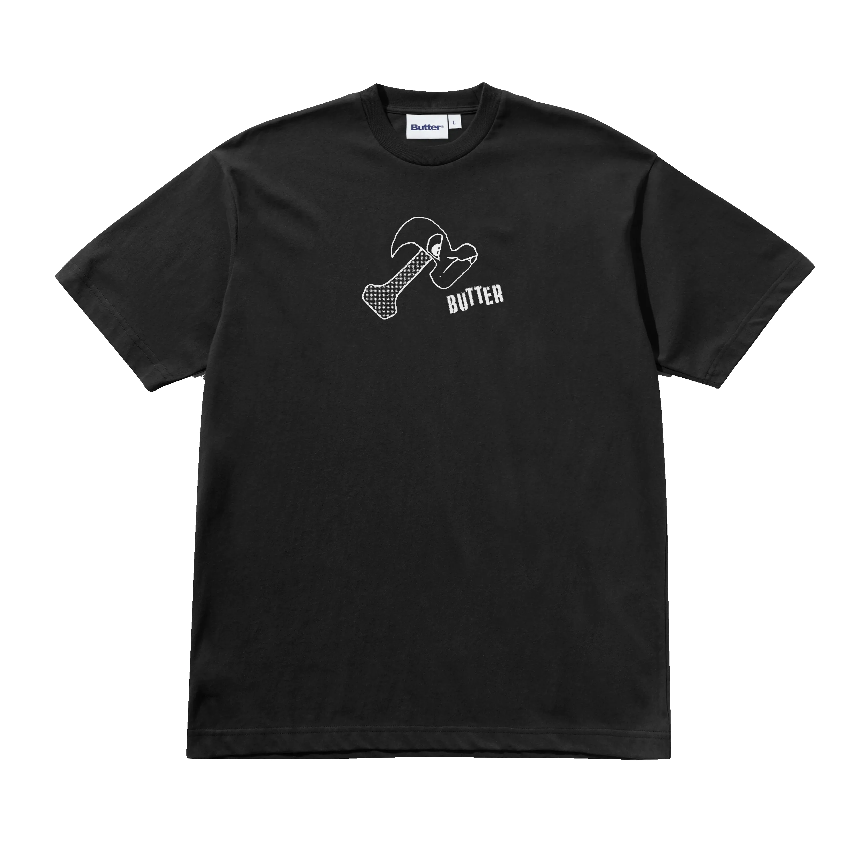 Heavy Tee, Black sold by Butter