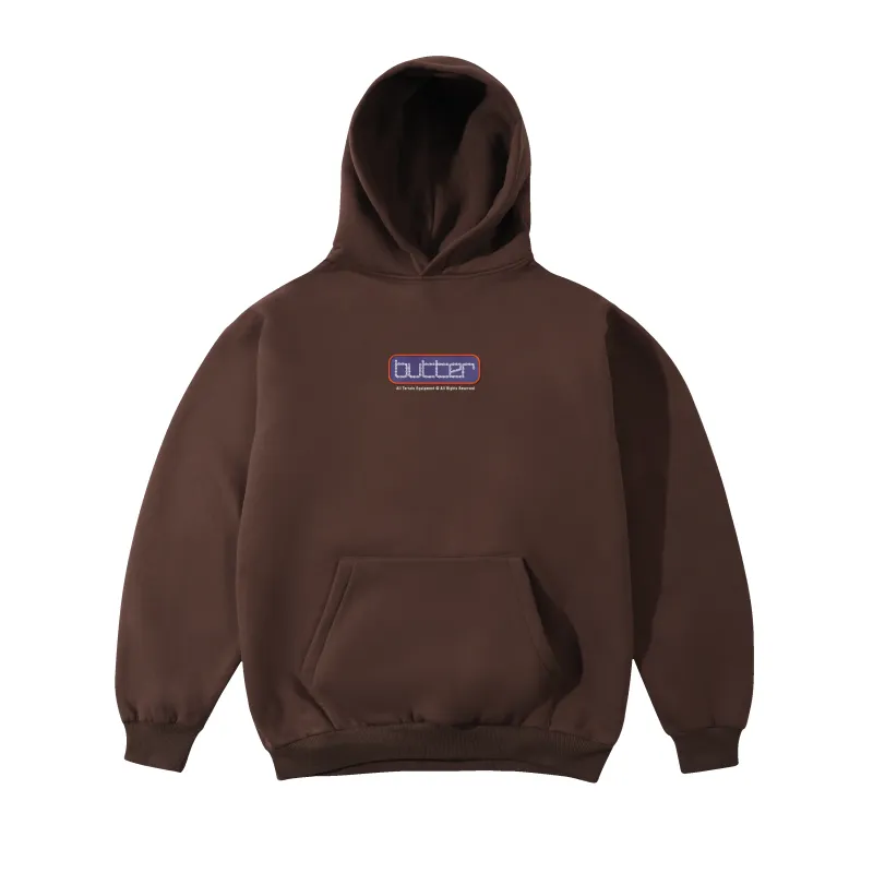 Reserved Pullover Hood, Dark Brown made by Butter
