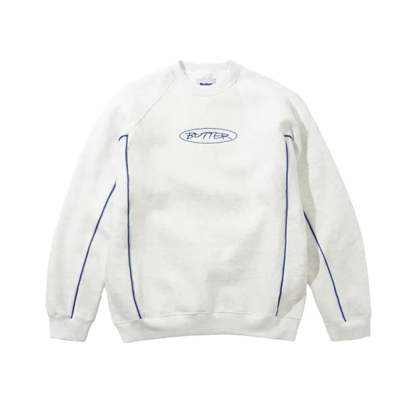 Team Panel Crewneck, Ash made by Butter