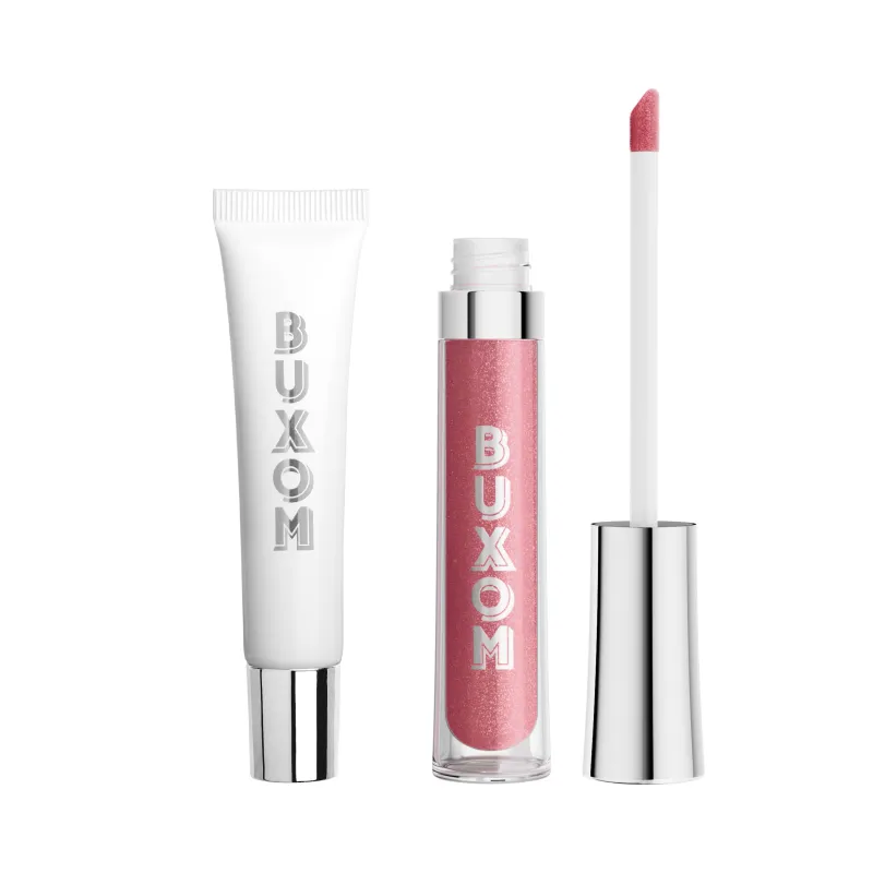Plumping Lip Gloss and Peptide Lip Treatment Set sold by Buxom