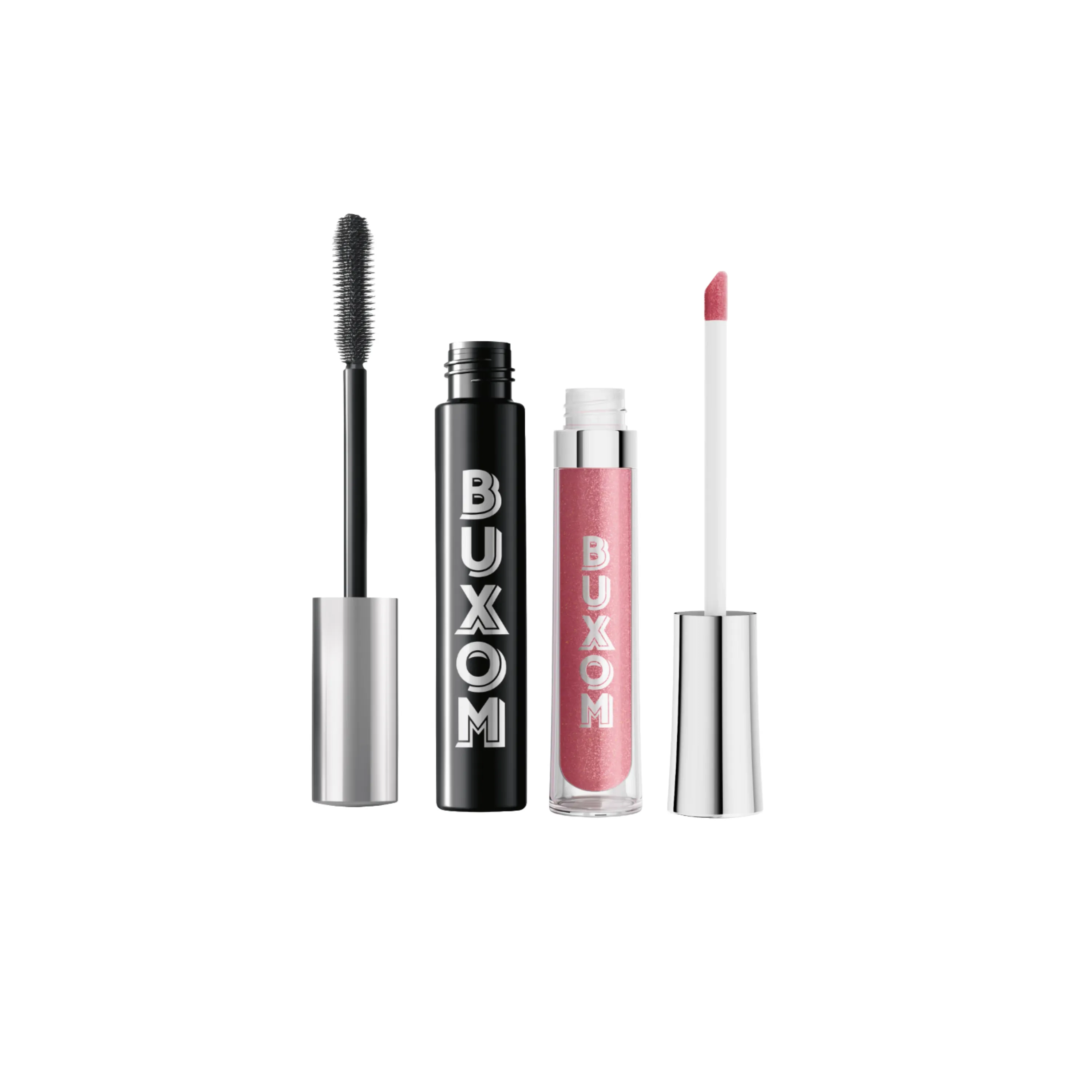 Plumping Lip Polish Gloss and Volumizing Mascara Set sold by Buxom