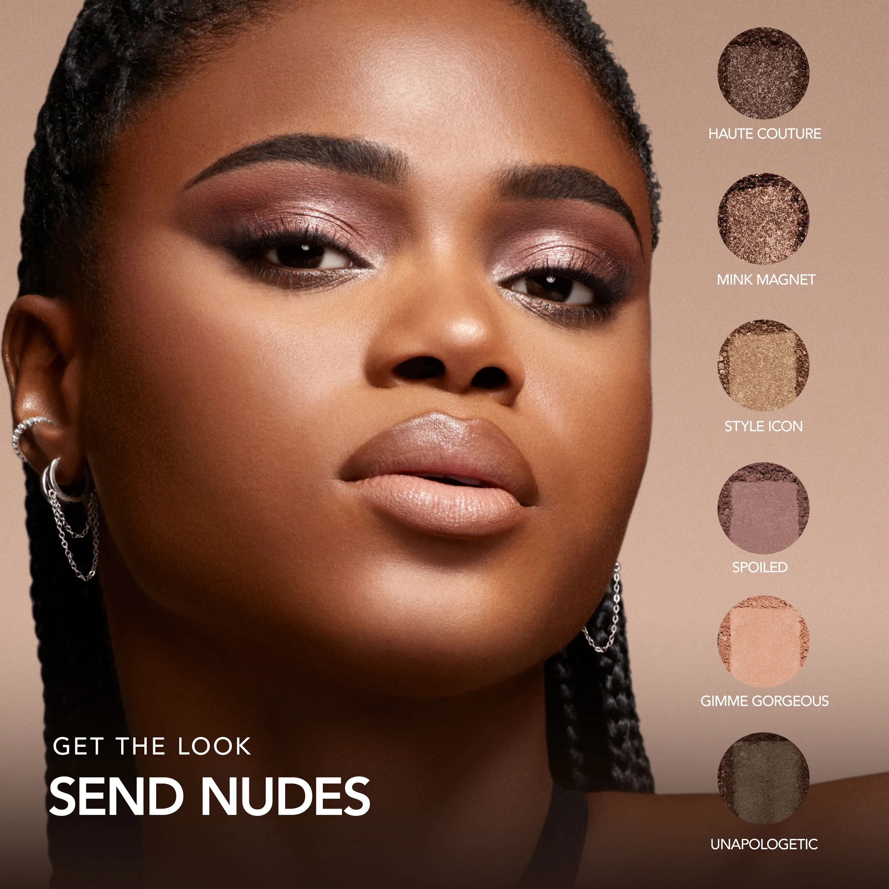Forever Babe Iconic Nudes Eyeshadow Palette sold by Buxom product image thumbnail 4