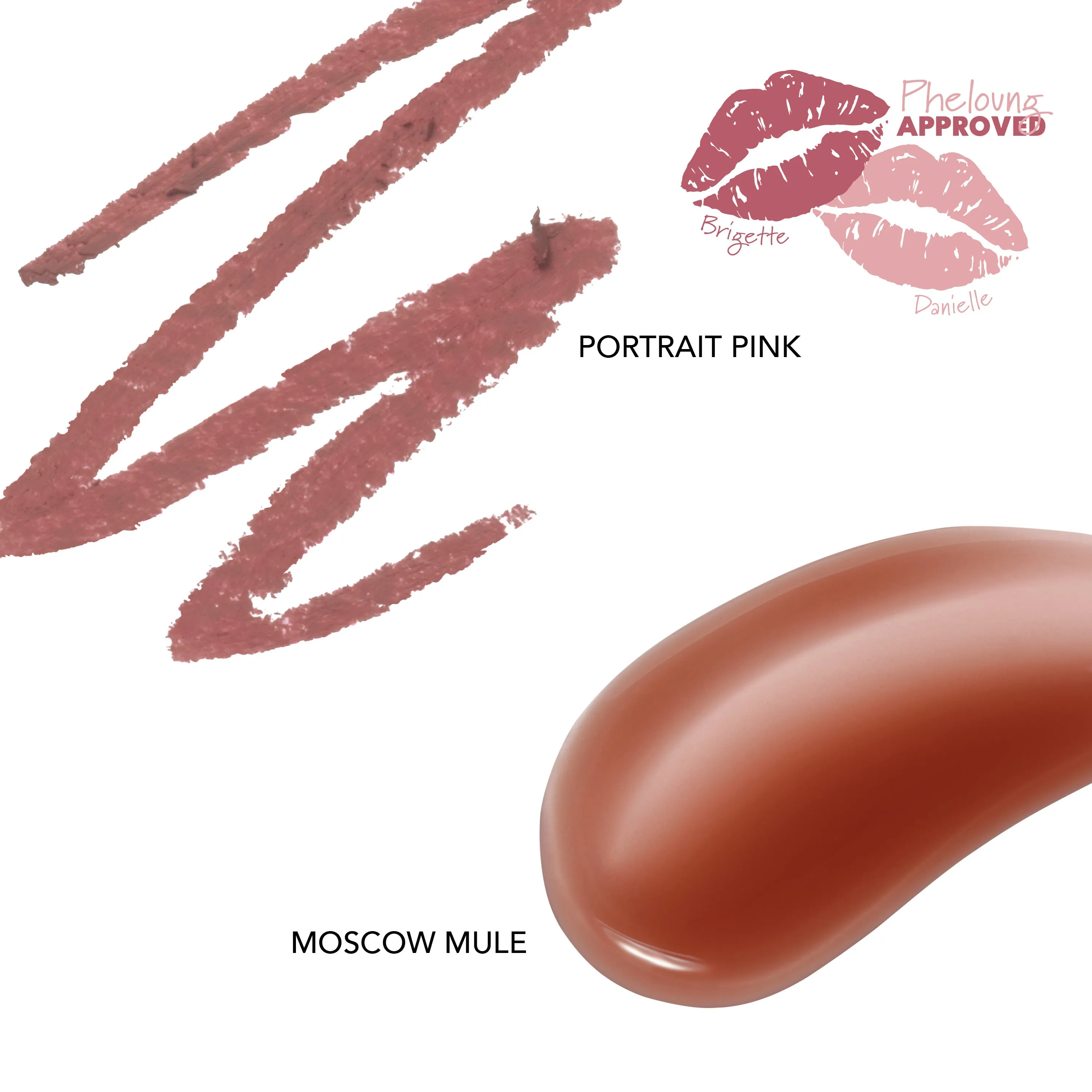Brigette and Danielle Pheloung's Signature Lip Look sold by Buxom product image thumbnail 2