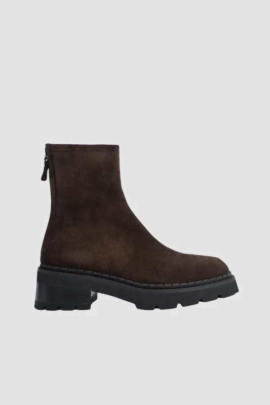 Alister Bear Suede Leather Ankle Boot sold by BY FAR