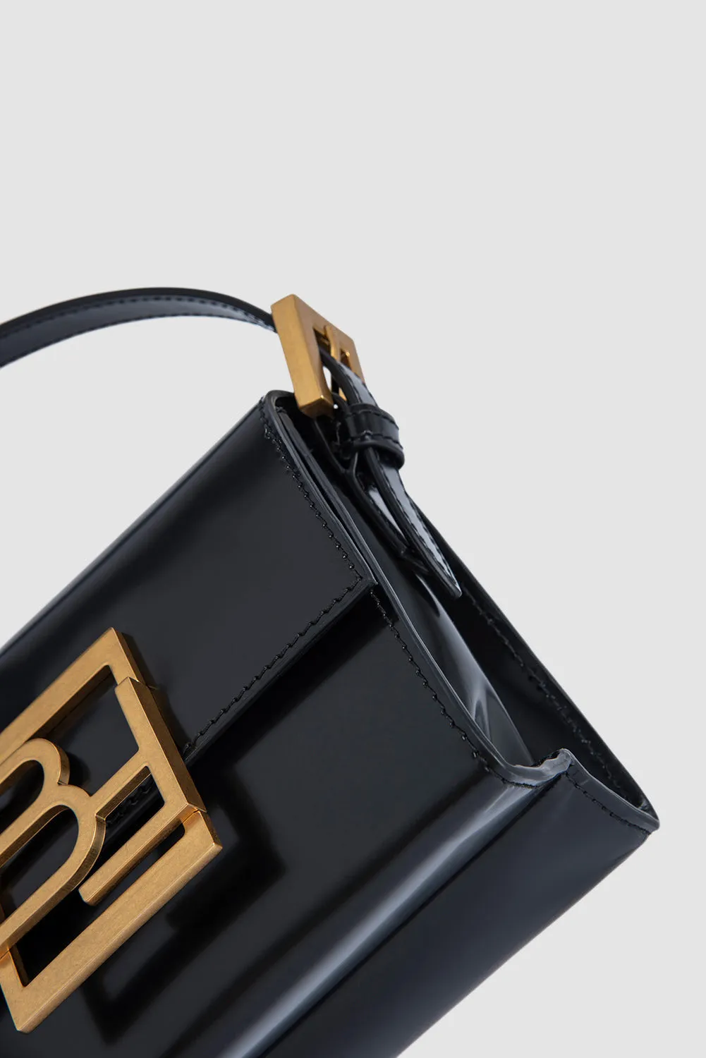 Fran Semi Patent Top-Handle Bag sold by BY FAR product image thumbnail 4