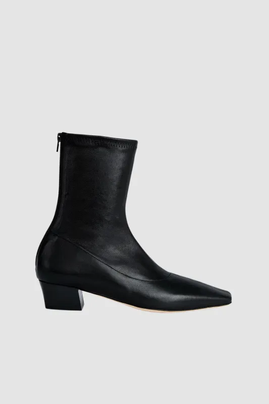 Colette 22 Black Stretch Nappa Leather Ankle Boot sold by BY FAR