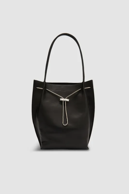 Kayla Black Nappa Leather Shoulder Bag sold by BY FAR