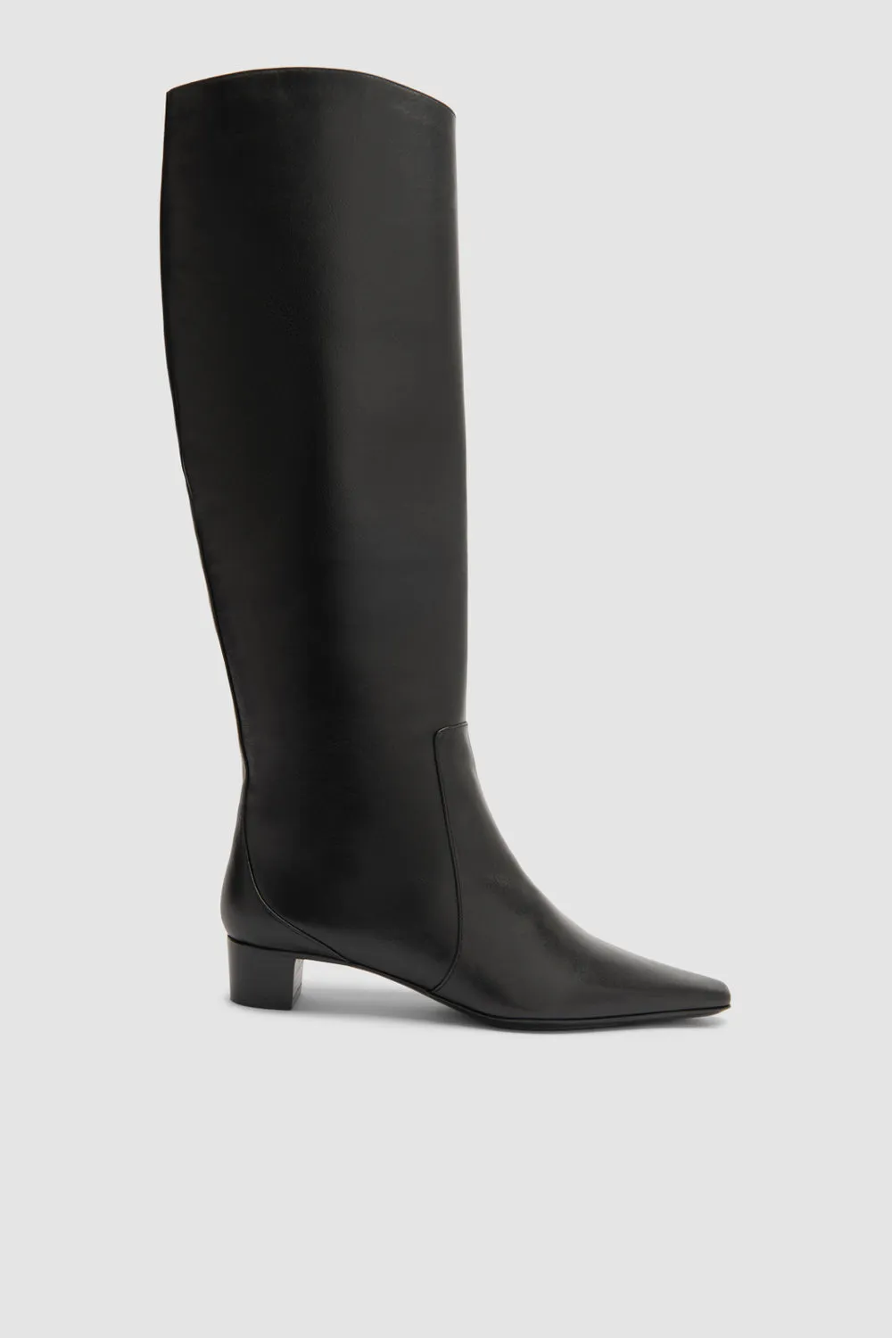 Pascal Black Nappa Leather Knee-High Boot sold by BY FAR