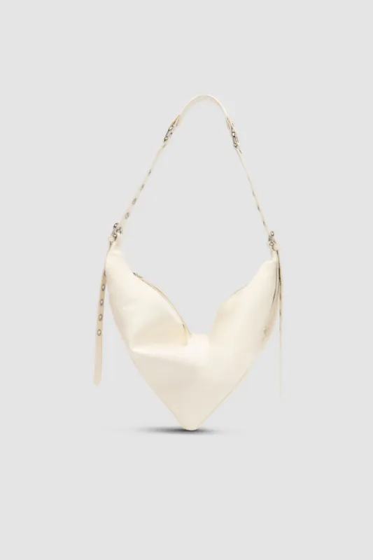 Trayana Limewash Washed Leather Crossbody Bag sold by BY FAR