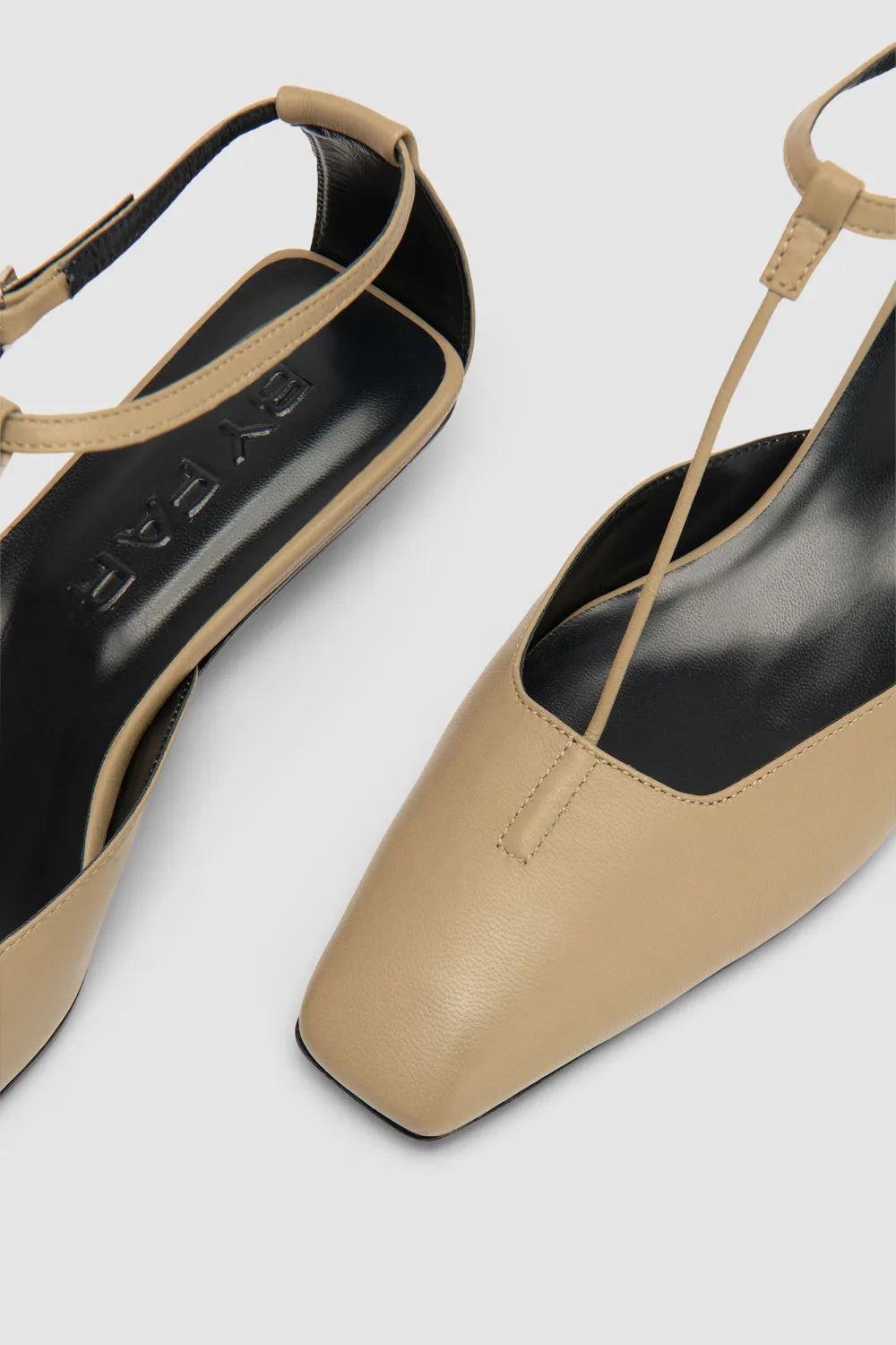 Tao Mangrove Lamb Nappa Leather Kitten Heel sold by BY FAR product image thumbnail 4
