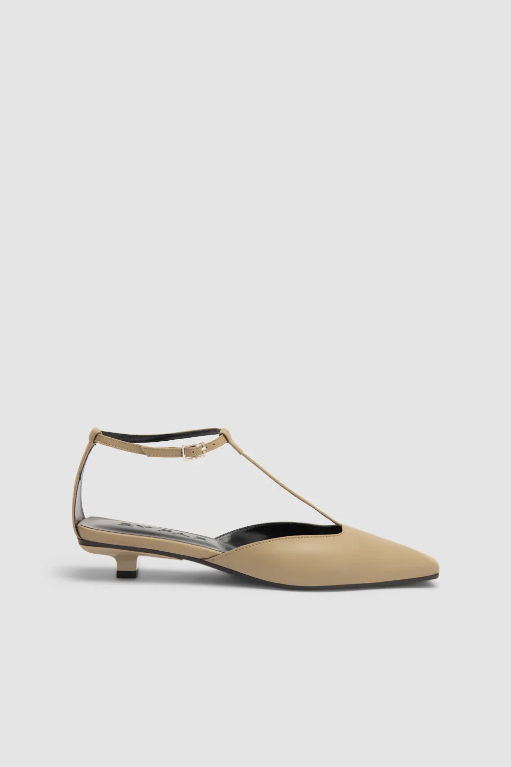 Tao Mangrove Lamb Nappa Leather Kitten Heel sold by BY FAR